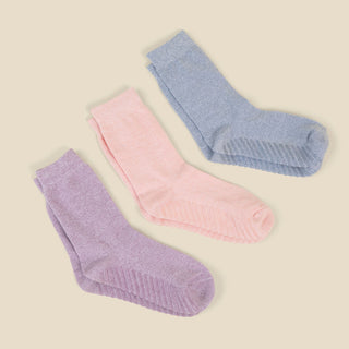 Women's Crew Grip Socks 3-Pack