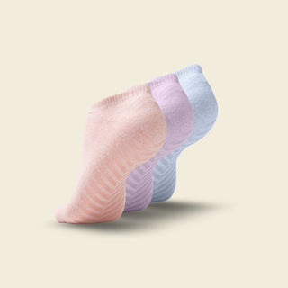 Women's Ankle Grip Socks 3-Pack