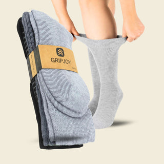 Men's Diabetic Grip Socks 3-Pack