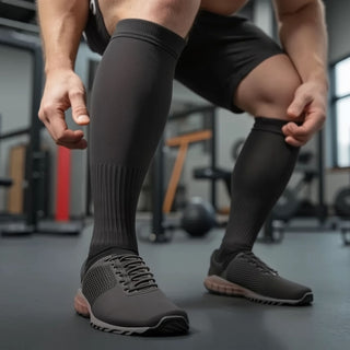 Men's Compression Grip Socks 2-Pack