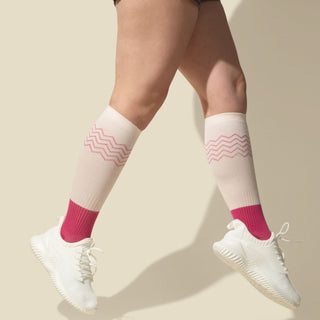 Women's Compression Grip Socks 2-Pack