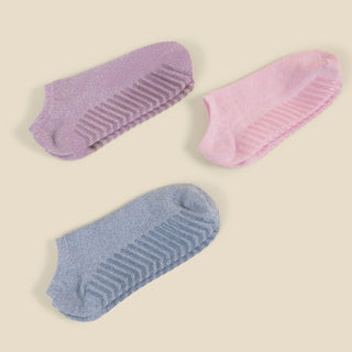 Women's Ankle Grip Socks 3-Pack