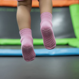 Kids & Toddler Grip Socks Crew 4-Pack