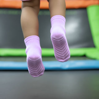 Kids & Toddler Grip Socks Crew 4-Pack